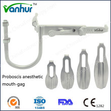 Хирургические инструменты Ent Probosics Anesthetic Mouth-Gag